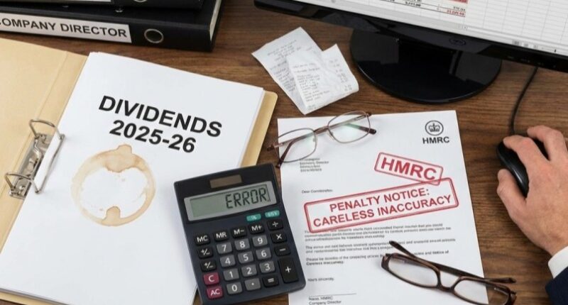 Company directors reviewing financial records to avoid HMRC directors penalties for careless errors
