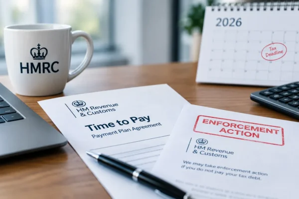 HMRC Time to Pay arrangement and tax debt enforcement for UK businesses